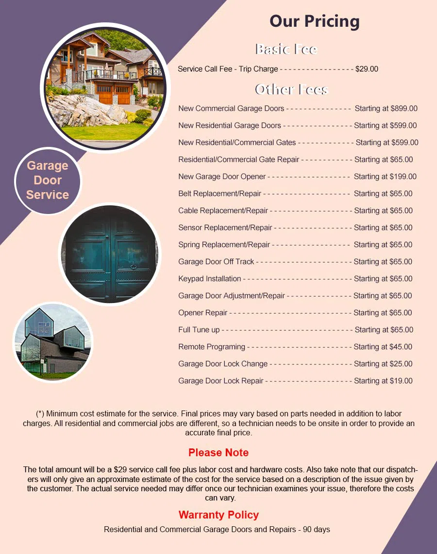 Community Garage Door Service Gladstone, OR 503-468-3414